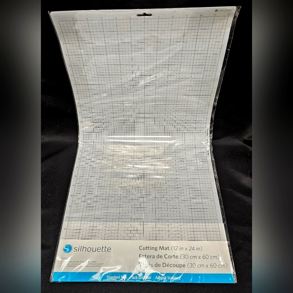 1️⃣ Silhouette CAMEO 12"X24" Standard Tack Cutting Mat